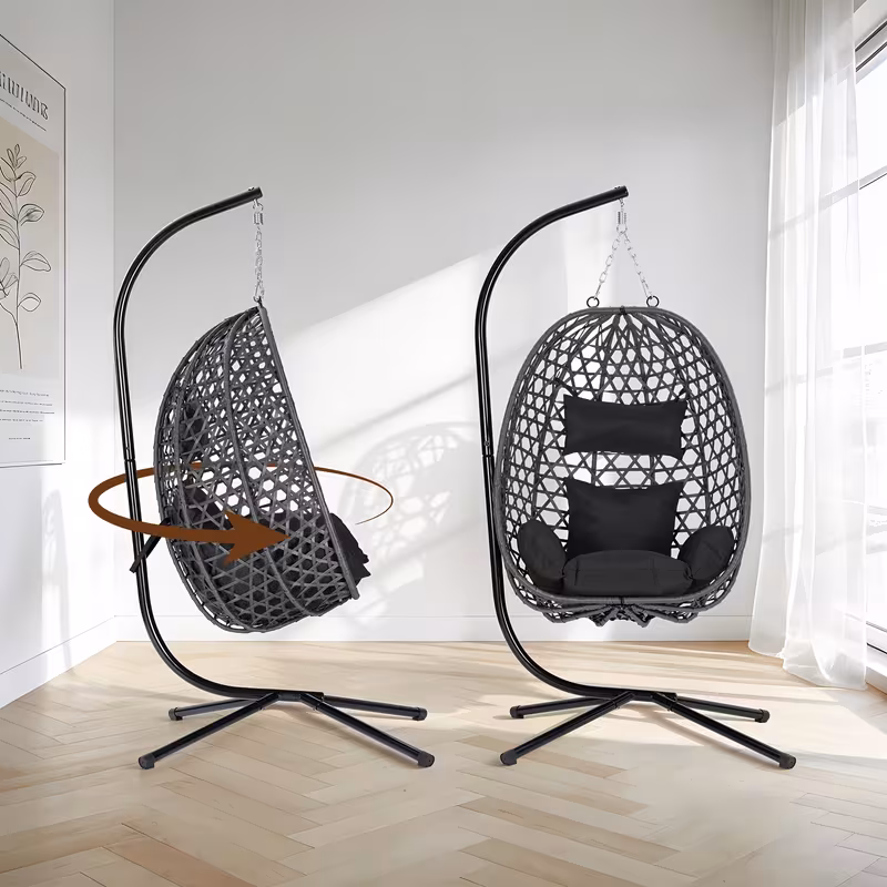 Scaun hamac tip ou suspendat, imagine 5